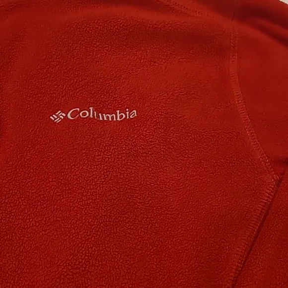Red Columbia Size M Sweater - Picture 3 of 4